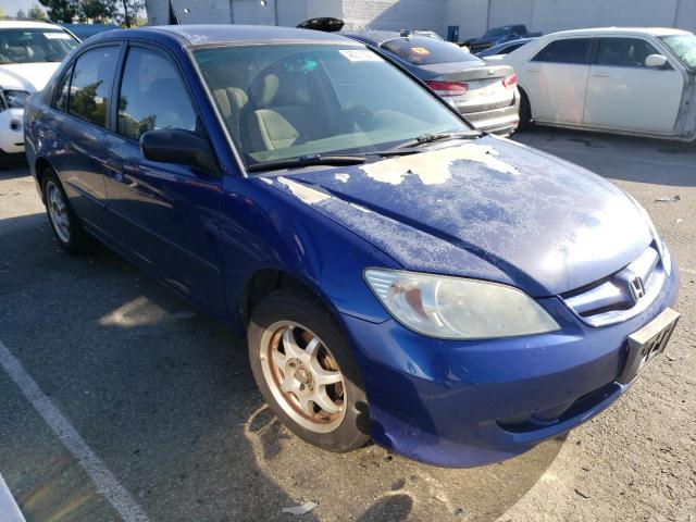2HGES16304H643197 - 2004 HONDA CIVIC DX VP Mavi foto 4
