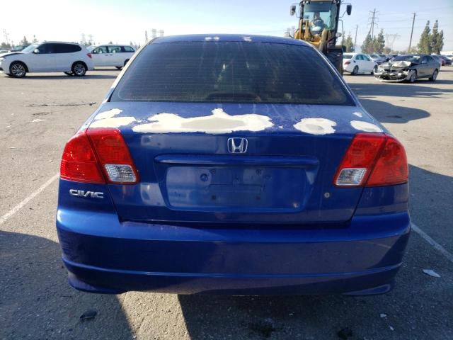 2HGES16304H643197 - 2004 HONDA CIVIC DX VP Mavi foto 6