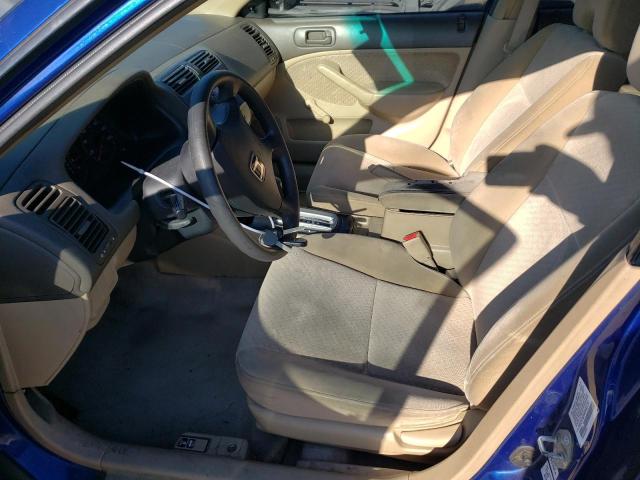 2HGES16304H643197 - 2004 HONDA CIVIC DX VP Mavi foto 7