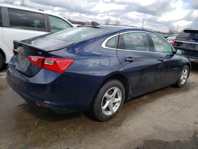 1G1ZB5ST6GF337701 - 2016 CHEVROLET MALIBU LS BLUE photo 3