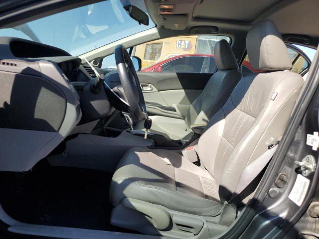 2HGFB2F98CH521698 - 2012 HONDA CIVIC EXL GRAY photo 7
