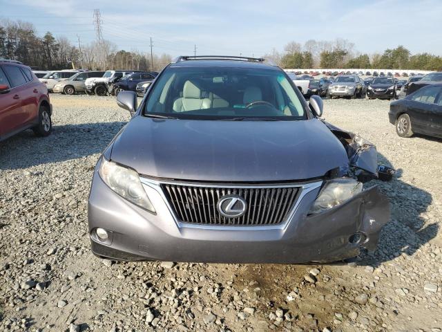 2T2ZK1BA4CC069051 - 2012 LEXUS RX 350 GRAY photo 5