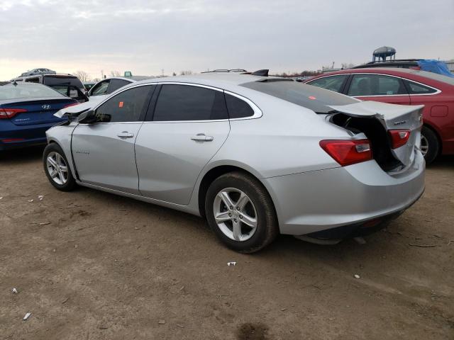 1G1ZB5ST1MF089689 - 2021 CHEVROLET MALIBU LS SILVER photo 2