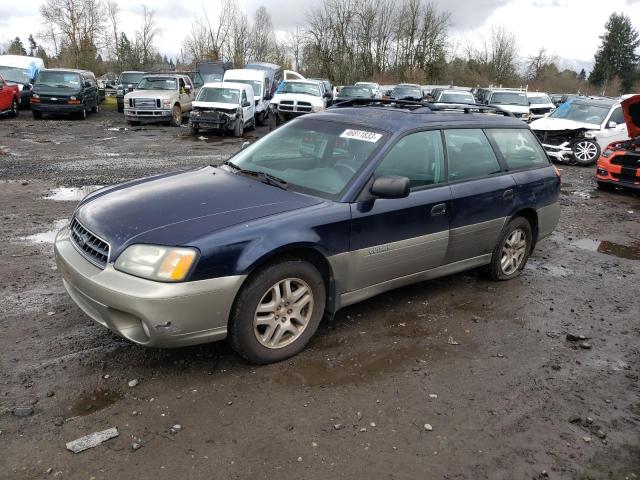 4S3BH675946617132 - 2004 SUBARU LEGACY OUTBACK AWP 蓝色 照片 1