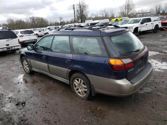 4S3BH675946617132 - 2004 SUBARU LEGACY OUTBACK AWP 蓝色 照片 2