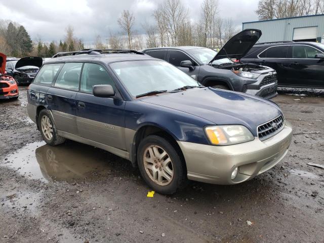 4S3BH675946617132 - 2004 SUBARU LEGACY OUTBACK AWP 蓝色 照片 4