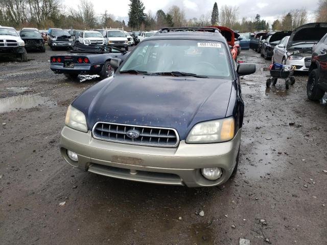 4S3BH675946617132 - 2004 SUBARU LEGACY OUTBACK AWP 蓝色 照片 5