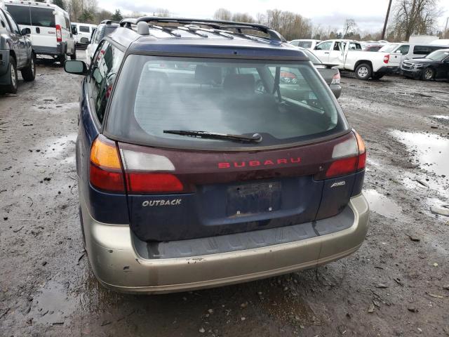 4S3BH675946617132 - 2004 SUBARU LEGACY OUTBACK AWP 蓝色 照片 6