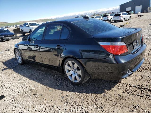 WBANB33505CN64632 - 2005 BMW 545 I BLACK photo 2