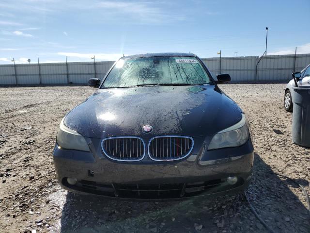 WBANB33505CN64632 - 2005 BMW 545 I BLACK photo 5