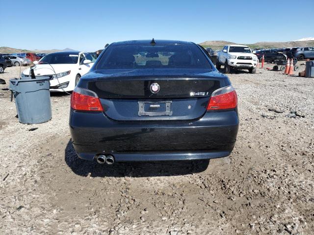 WBANB33505CN64632 - 2005 BMW 545 I BLACK photo 6