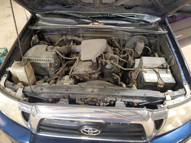 5TETX22N17Z342855 - 2007 TOYOTA TACOMA ACCESS CAB ლურჯი ფოტო 11