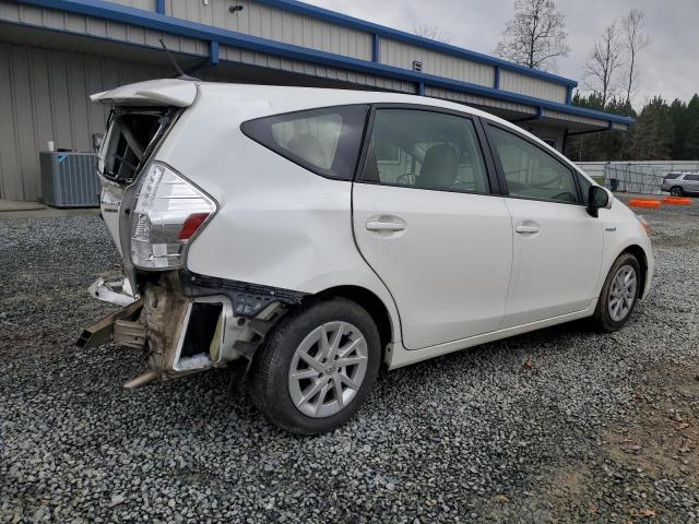 JTDZN3EU3E3331425 - 2014 TOYOTA PRIUS V WHITE photo 3