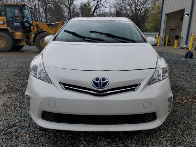 JTDZN3EU3E3331425 - 2014 TOYOTA PRIUS V WHITE photo 5