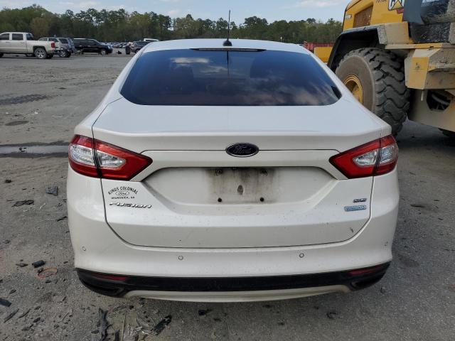 3FA6P0H97FR203278 - 2015 FORD FUSION SE WHITE photo 6