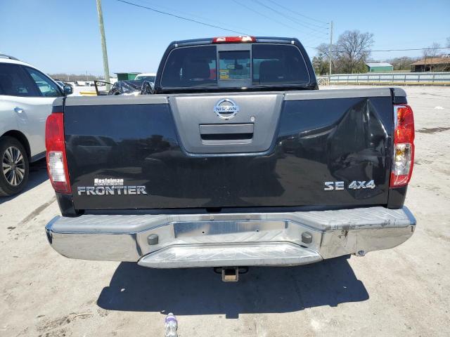 1N6AD0CW2AC402270 - 2010 NISSAN FRONTIER KING CAB SE BLACK photo 6