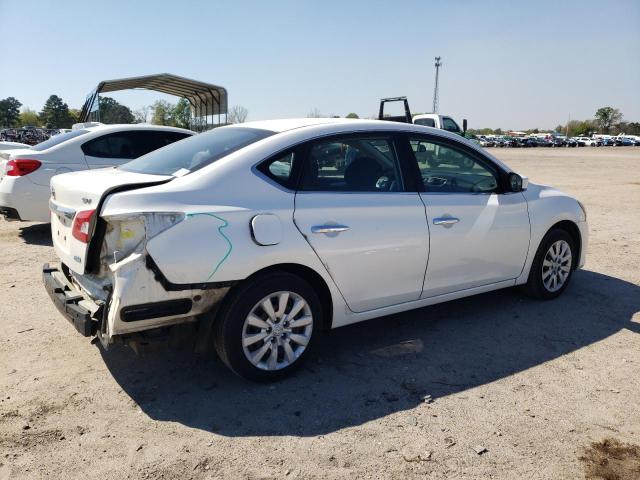 3N1AB7AP1DL774059 - 2013 NISSAN SENTRA S WHITE photo 3