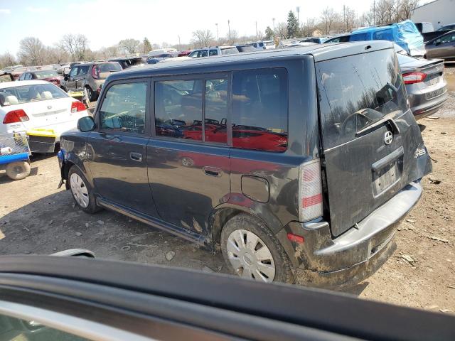 JTLKT334764087076 - 2006 TOYOTA SCION XB BLACK photo 2