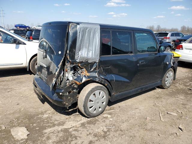 JTLKT334764087076 - 2006 TOYOTA SCION XB BLACK photo 3