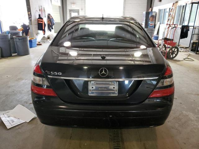 WDDNG71X47A082282 - 2007 MERCEDES-BENZ S 550 BLACK photo 6