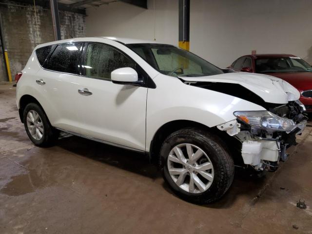 JN8AZ1MW6EW515267 - 2014 NISSAN MURANO S WHITE photo 4