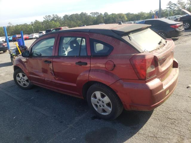 1B3HB28B37D134357 - 2007 DODGE CALIBER MAROON photo 2