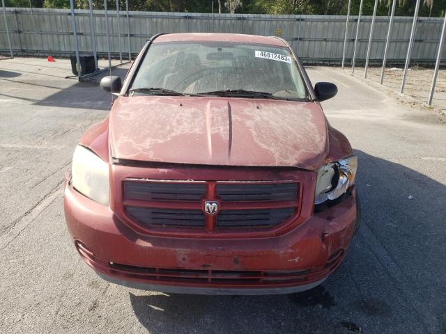 1B3HB28B37D134357 - 2007 DODGE CALIBER MAROON photo 5