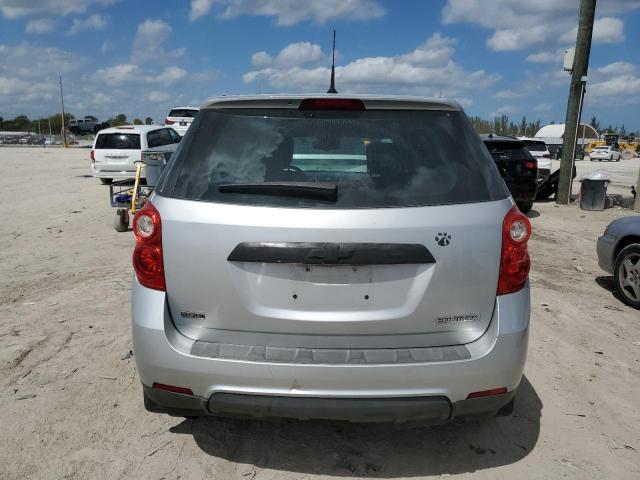 2GNALBEKXC1138548 - 2012 CHEVROLET EQUINOX LS SILVER photo 6