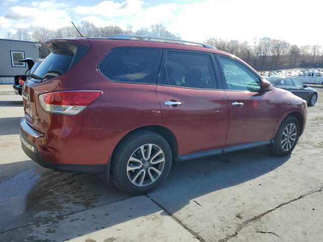 5N1AR2MM2GC630514 - 2016 NISSAN PATHFINDER S 栗色 照片 3