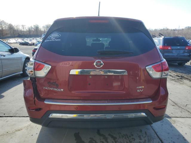 5N1AR2MM2GC630514 - 2016 NISSAN PATHFINDER S 栗色 照片 6