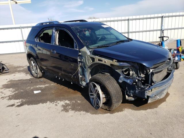 2GNFLGEK0H6164895 - 2017 CHEVROLET EQUINOX PREMIER BLUE photo 4