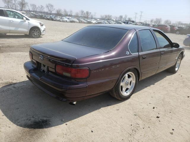 1G1BL52P3SR134905 - 1995 CHEVROLET IMPALA CLASSIC SS PURPLE photo 3