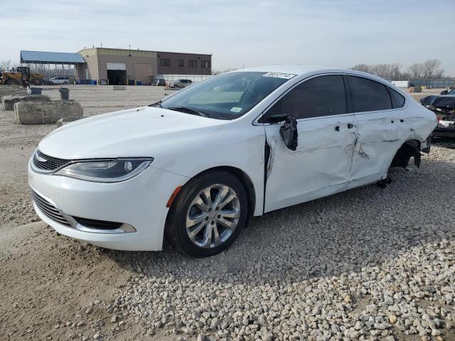 1C3CCCAB7FN598688 - 2015 CHRYSLER 200 LIMITED WHITE photo 1