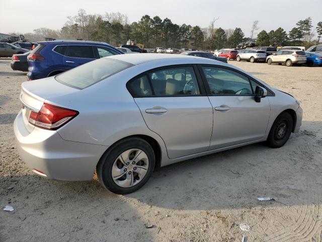 2HGFB2F58FH550149 - 2015 HONDA CIVIC LX SILVER photo 3