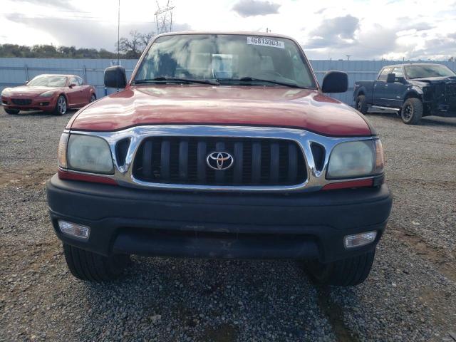 5TEWN72NX4Z401039 - 2004 TOYOTA TACOMA XTRACAB MAROON photo 5