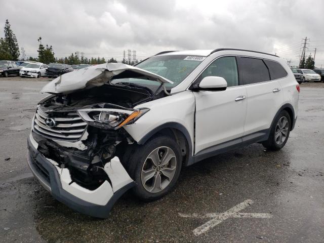 KM8SM4HF8GU144021 - 2016 HYUNDAI SANTA FE SE WHITE photo 1