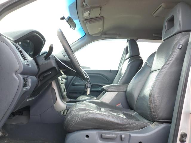 2HKYF18644H546793 - 2004 HONDA PILOT EXL SILVER photo 7