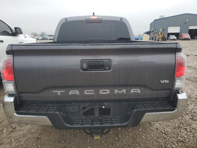 3TYCZ5ANXNT077039 - 2022 TOYOTA TACOMA DOUBLE CAB GRAY photo 6