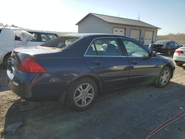 1HGCM55396A061563 - 2006 HONDA ACCORD SE BLUE photo 3