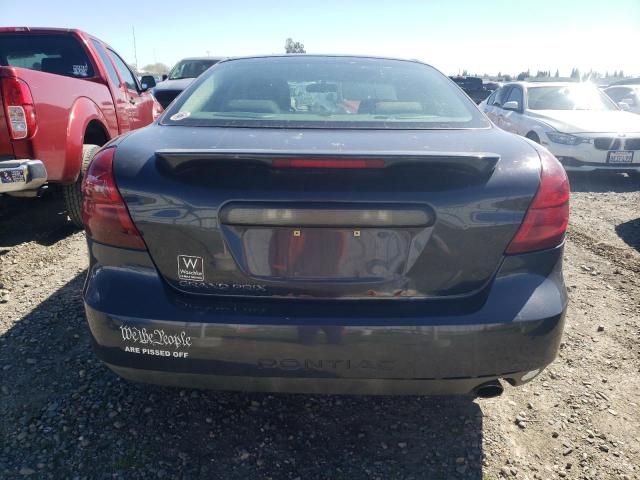 2G2WP552781157137 - 2008 PONTIAC GRAND PRIX GRAY photo 6