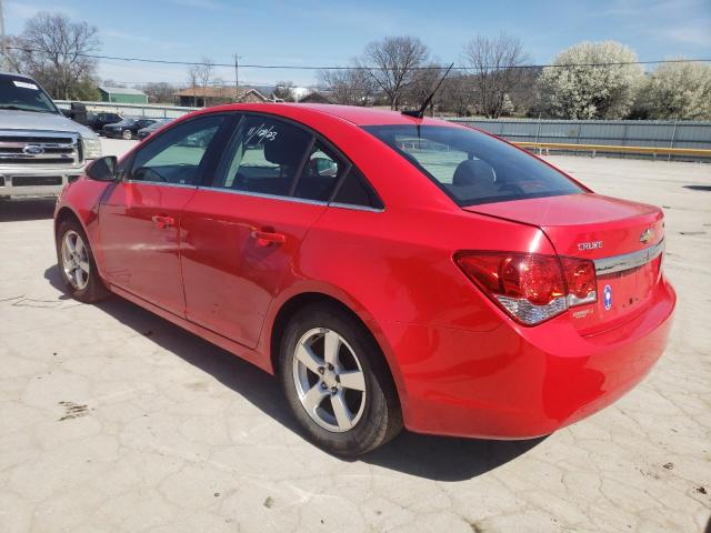 1G1PC5SBXE7325991 - 2014 CHEVROLET CRUZE LT RED photo 2