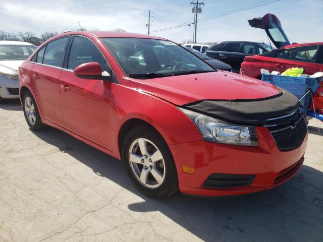 1G1PC5SBXE7325991 - 2014 CHEVROLET CRUZE LT RED photo 4