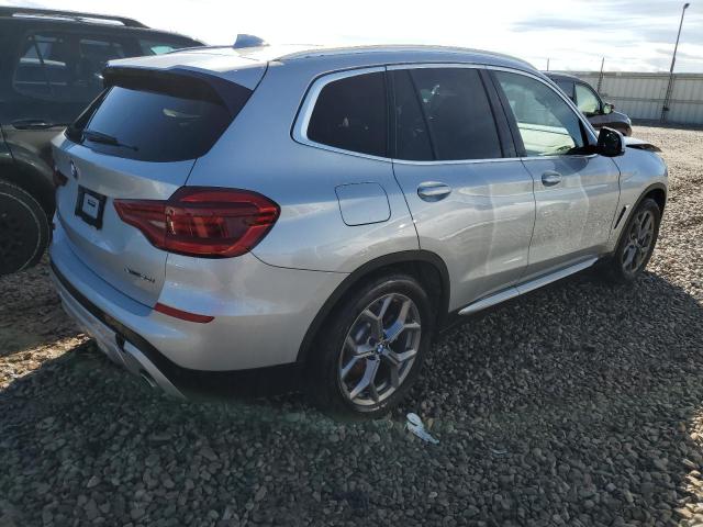 5UXTY5C05L9D65340 - 2020 BMW X3 XDRIVE30I SILVER photo 3