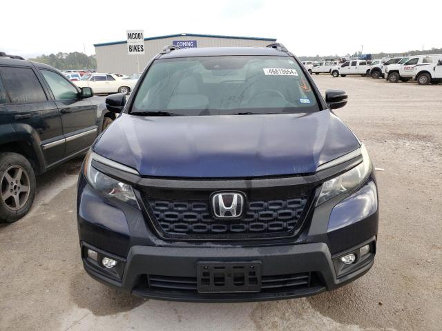 5FNYF7H53KB004963 - 2019 HONDA PASSPORT EXL BLUE photo 5
