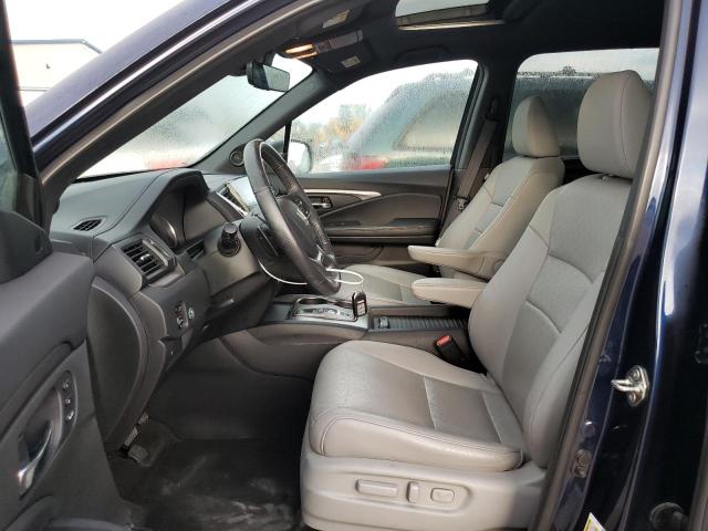 5FNYF7H53KB004963 - 2019 HONDA PASSPORT EXL BLUE photo 7