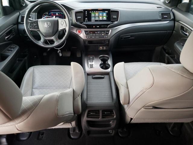 5FNYF7H53KB004963 - 2019 HONDA PASSPORT EXL BLUE photo 8