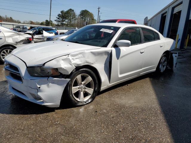2B3CL3CG6BH508889 - 2011 DODGE CHARGER WHITE photo 1