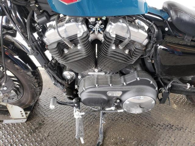 1HD1LC318MB419157 - 2021 HARLEY-DAVIDSON XL1200 X TEAL photo 7