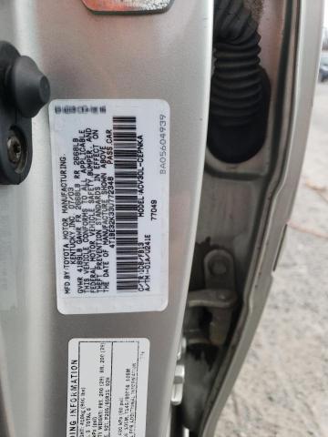 4T1BE32K33U772348 - 2003 TOYOTA CAMRY LE SILVER photo 13