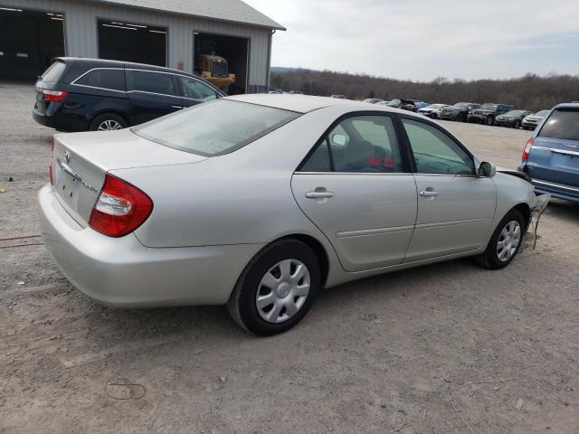 4T1BE32K33U772348 - 2003 TOYOTA CAMRY LE SILVER photo 3